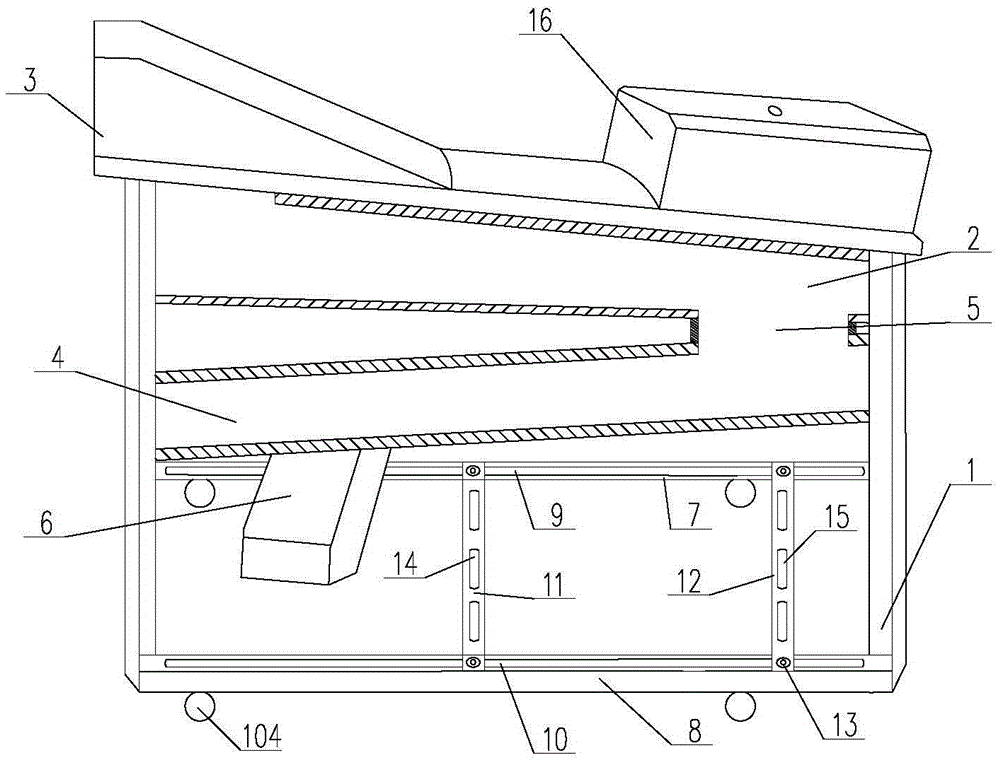 Roller threshing machine