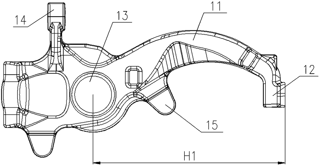 Knuckle composite mold and technology