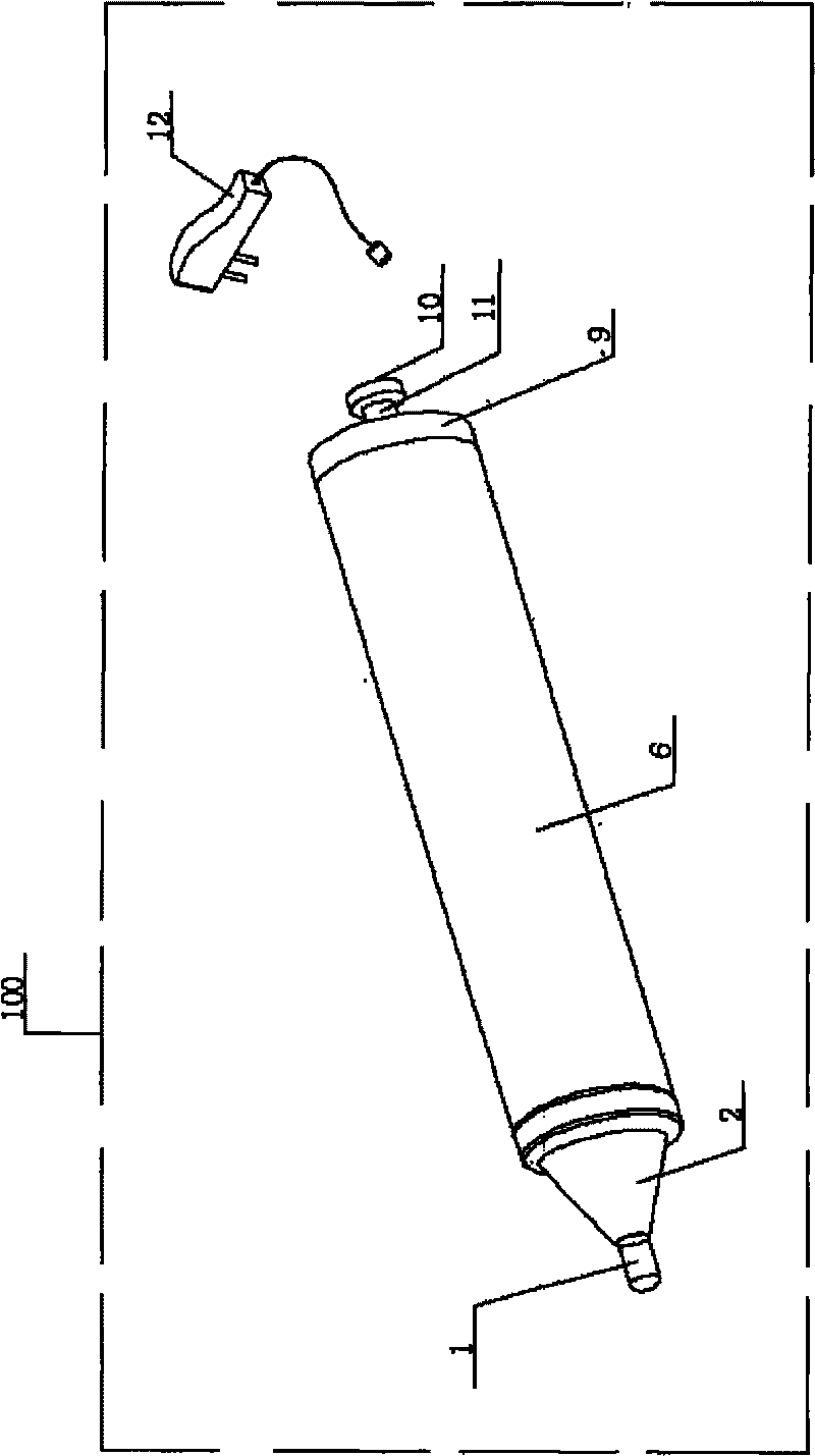 Portable giant magnetostriction seismic source device