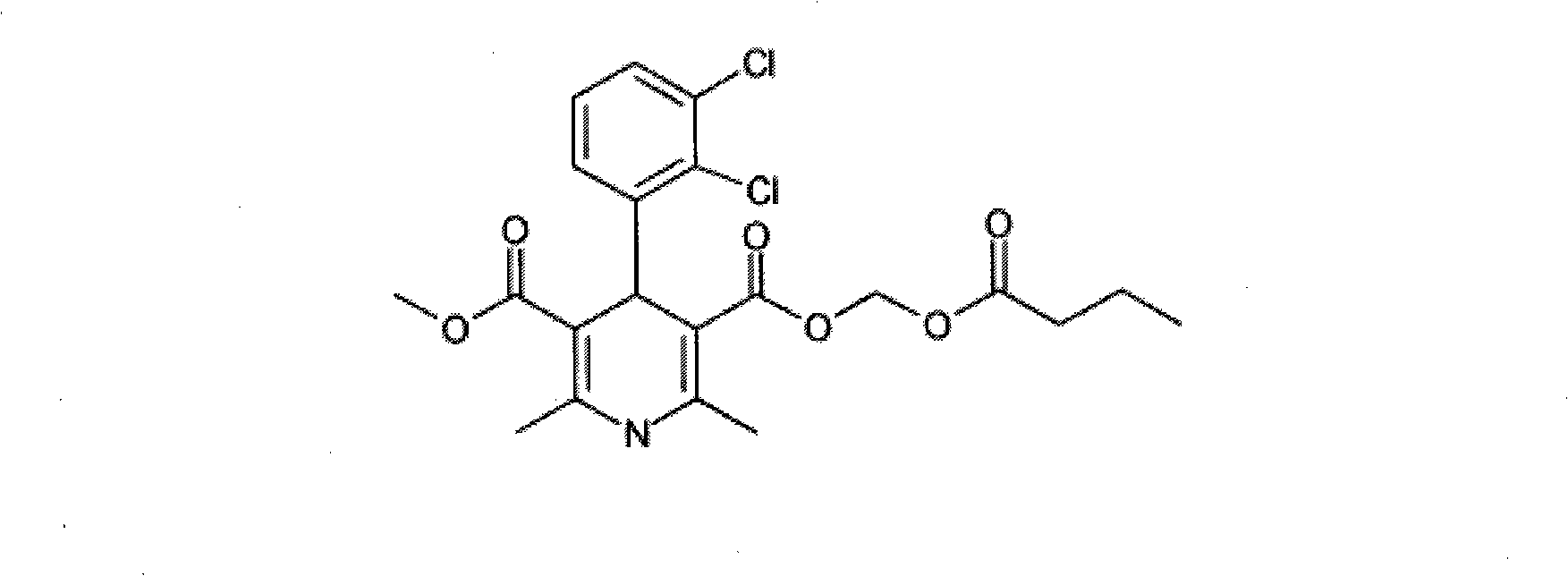 Pharmaceutical composition with short pressure-reducing function