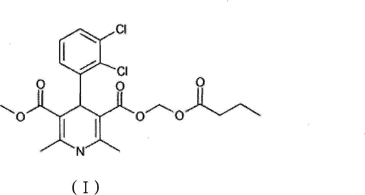 Pharmaceutical composition with short pressure-reducing function