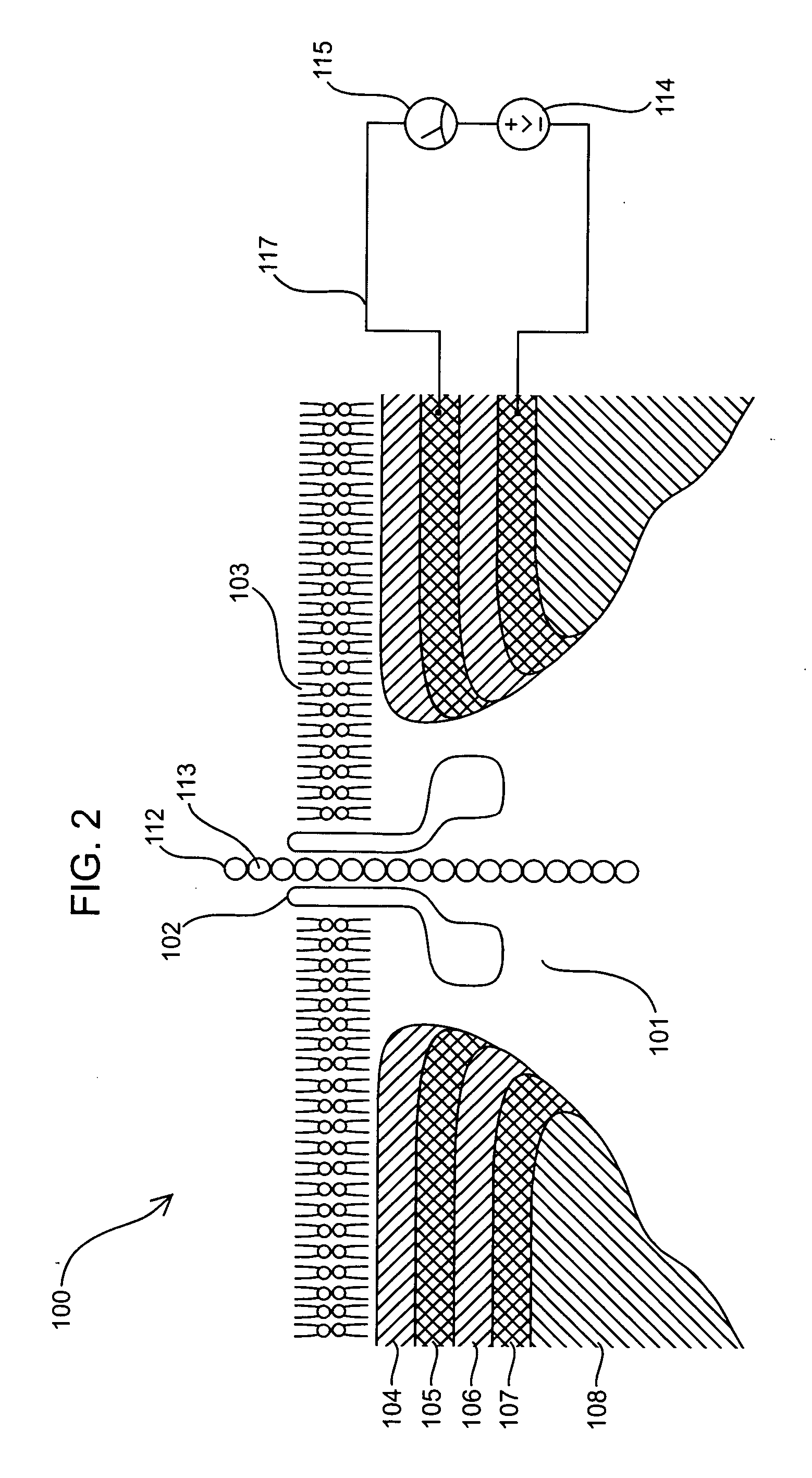 Molecular resonant tunneling sensor and methods of fabricating and using the same