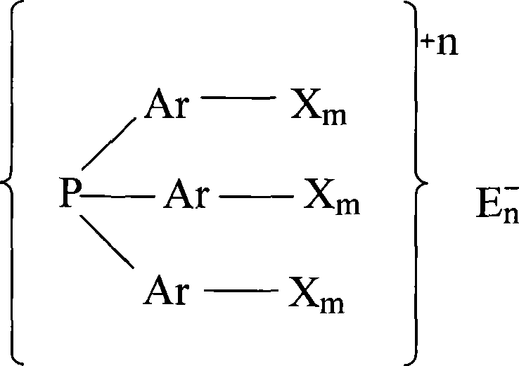 A kind of catalyst for preparing aldehyde by two-phase catalytic hydroformylation reaction and its application