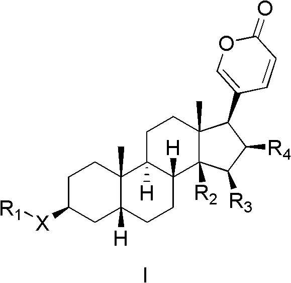 Bufogenin derivative and preparation method thereof, composition containing bufogenin derivative and applications thereof