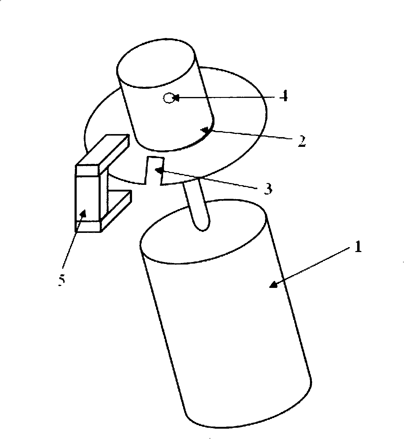 Self-help equipment discharging control module