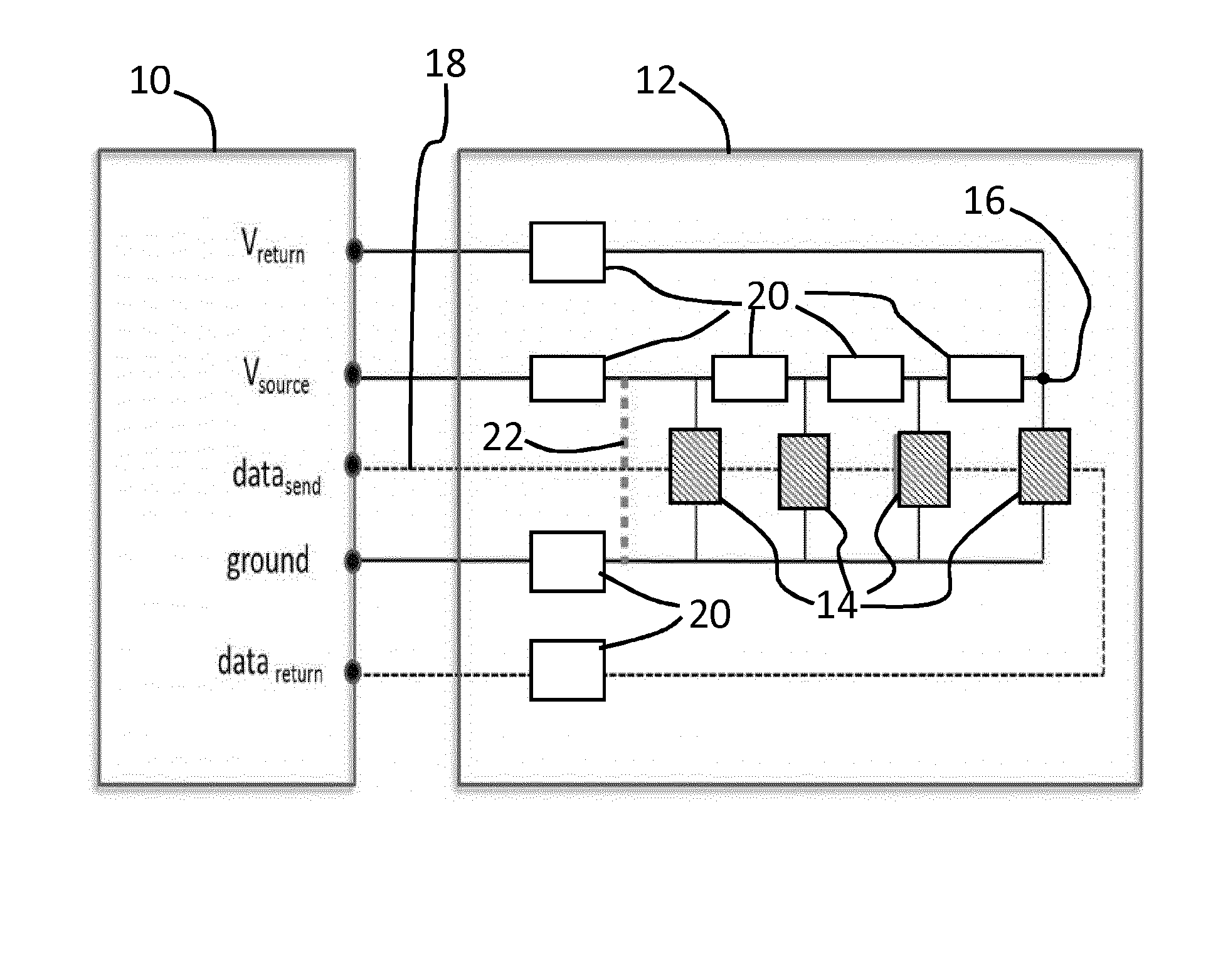 A safety protection arrangement for a lighting arrangment