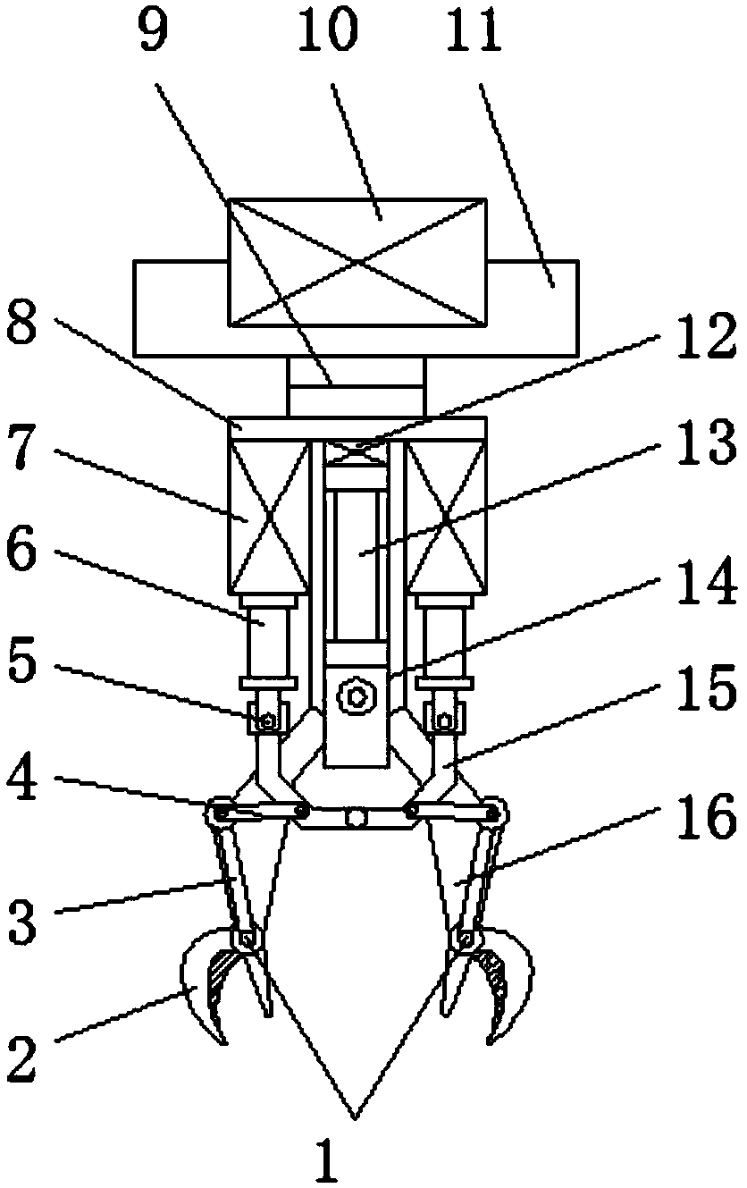 Textile bobbin clamping device with locking function