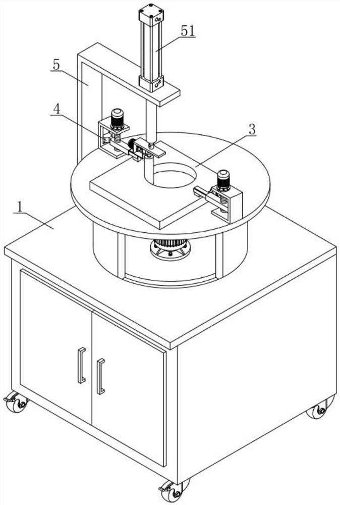 Aluminum alloy support inner hole high-precision grinding device and implementation method thereof