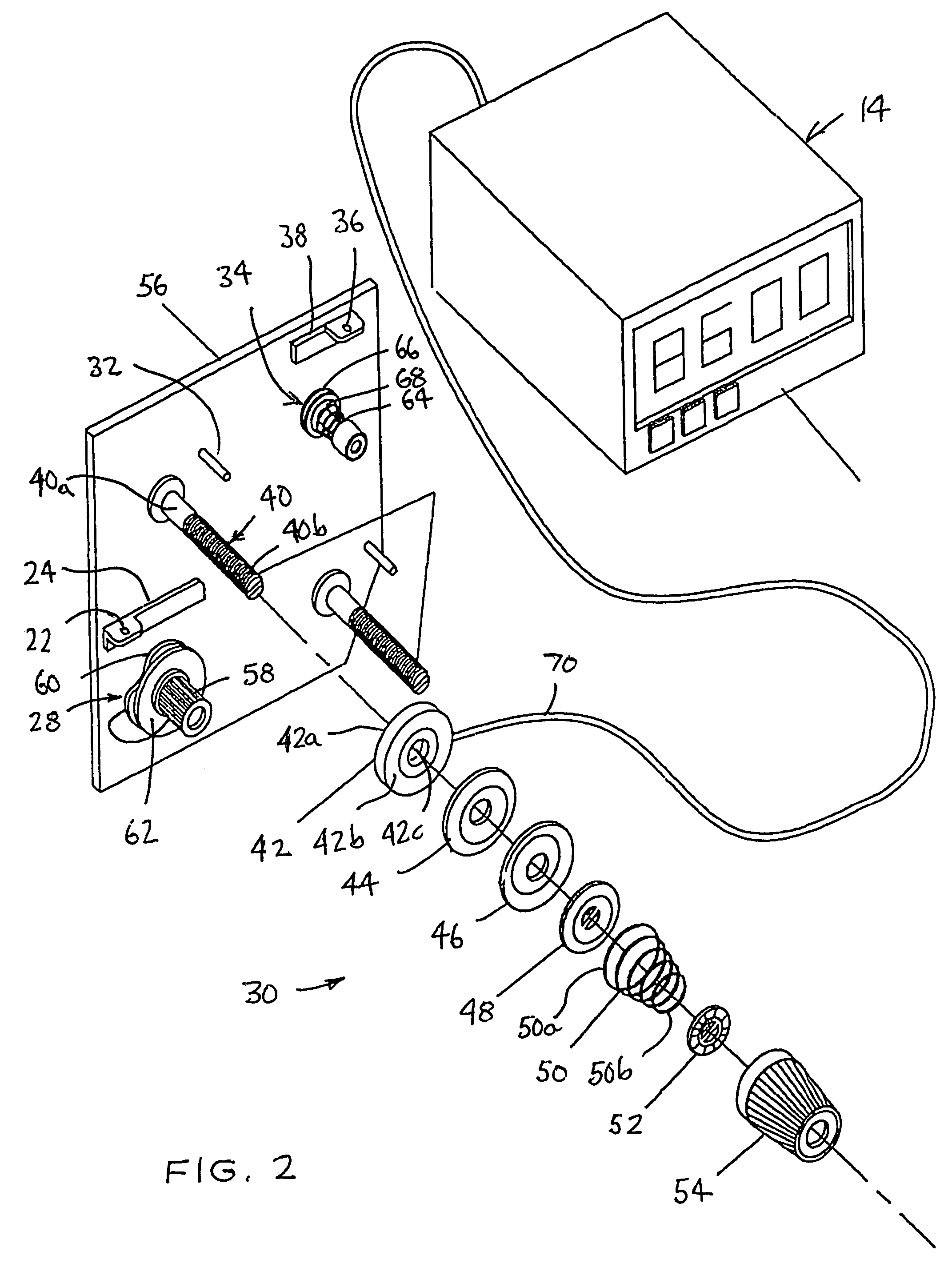 Apparatus for monitoring and controlling thread tensioning force in a sewing machine