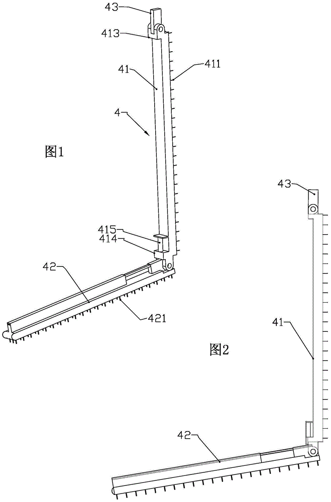 Device and method for mechanically cleaning inner wall of barrel-shaped container