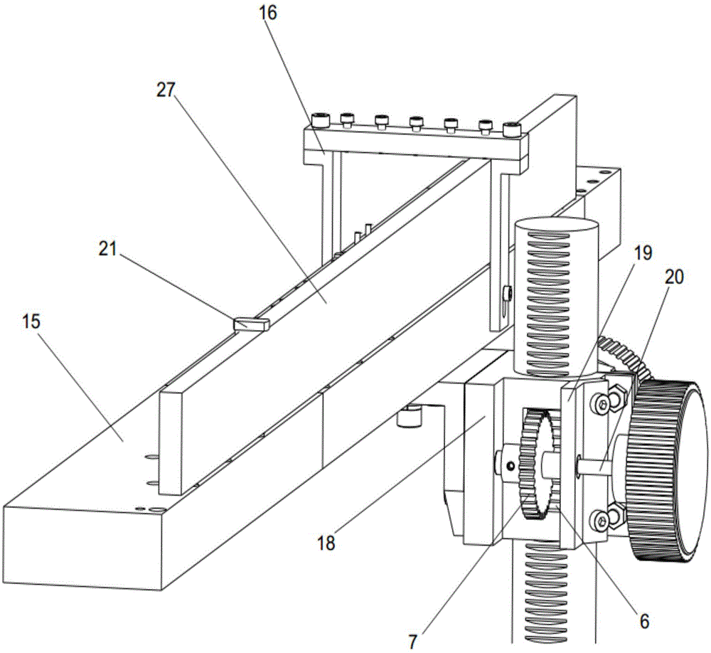 Detection device for precision calibration of three-coordinate measuring machine