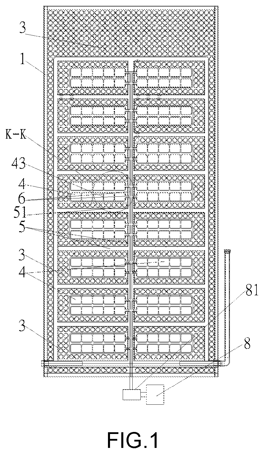 Health care air-flow heating/cooling mattress