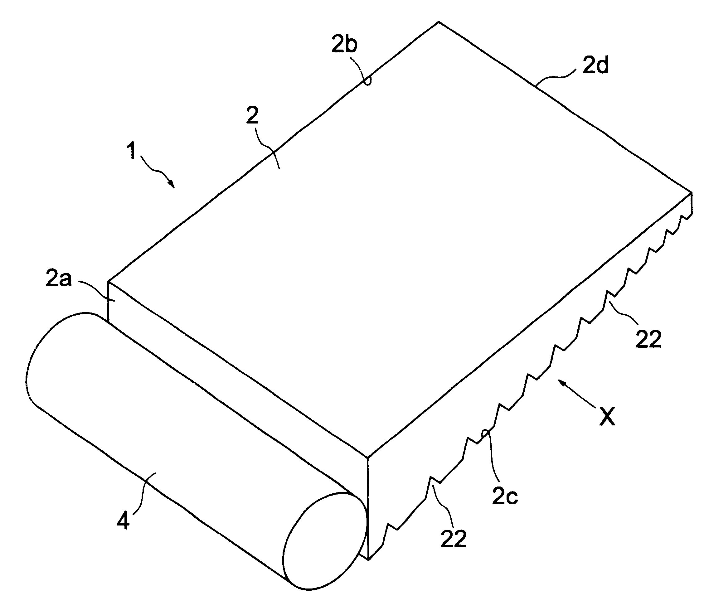 Light guide plate with alicyclic resin