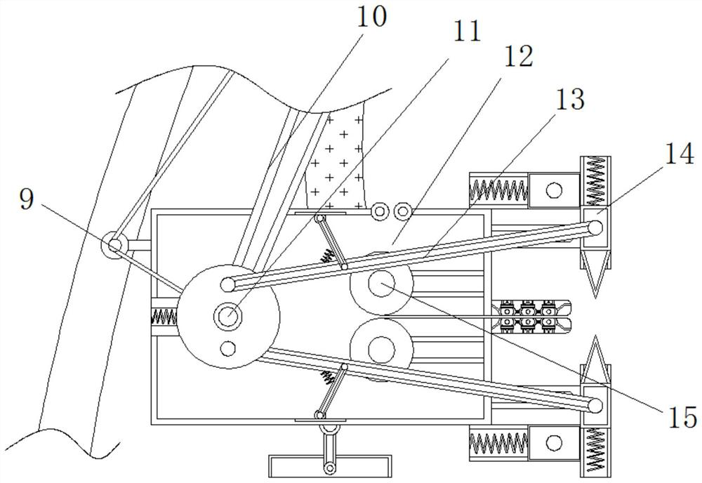 Sewing machine broken thread quick threading device for intelligently manufacturing leather products