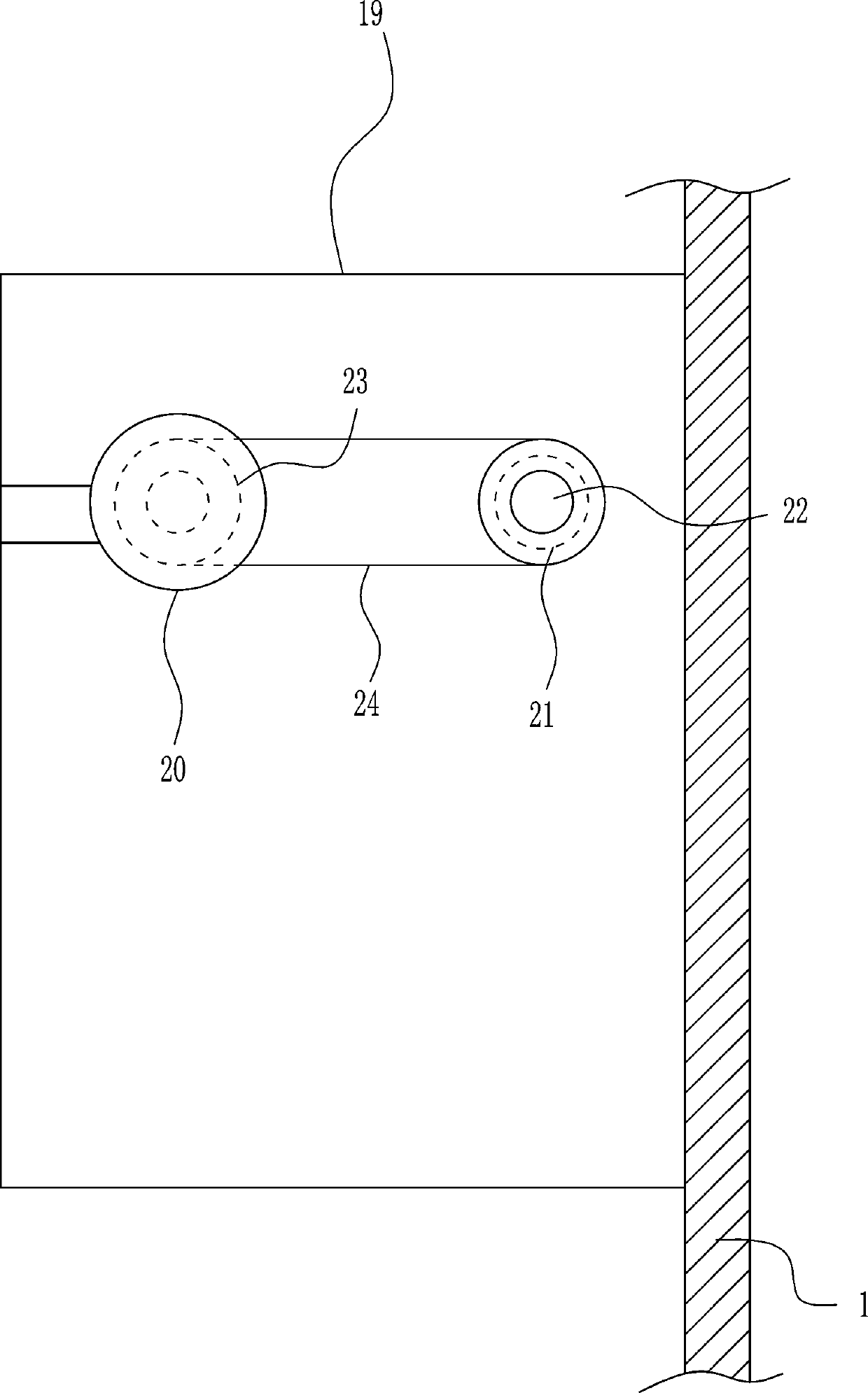 A multi-stage dismantling and recycling device for electronic waste