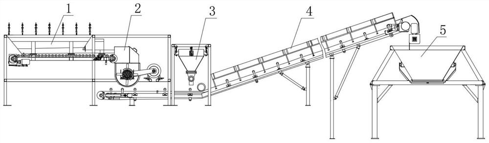 Soil crushing and mixing device for road construction and use method thereof