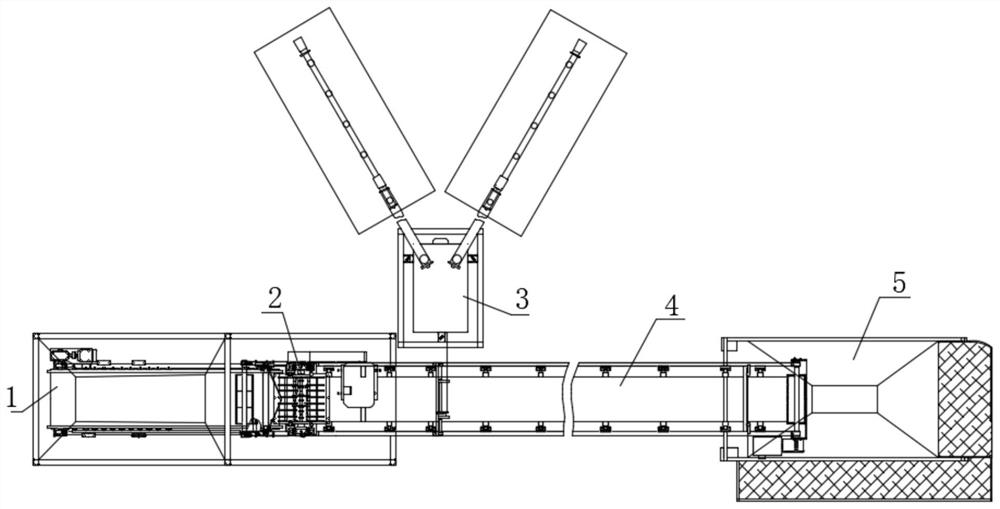 Soil crushing and mixing device for road construction and use method thereof