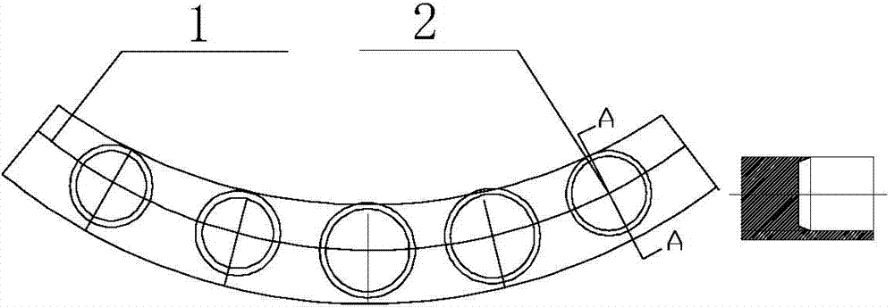 Thickness semi-compensated x-ray radiography inspection method of plug-in weld seam