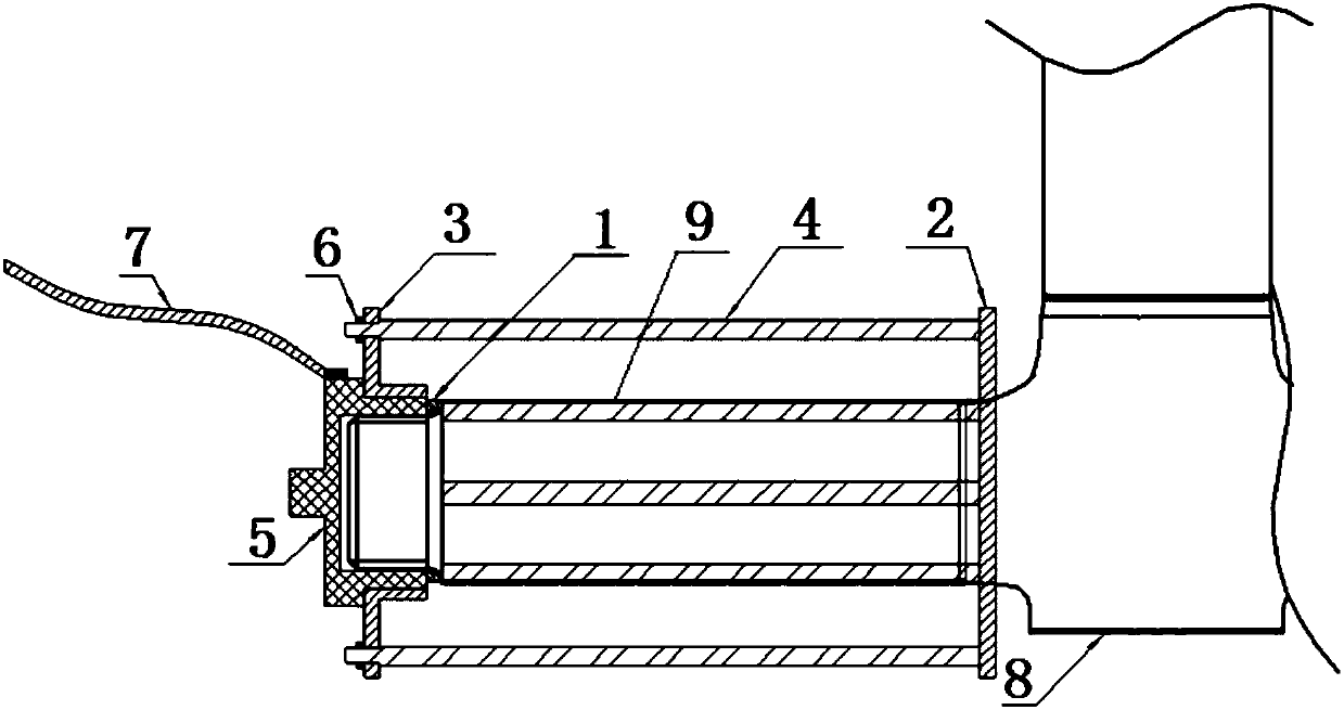 Electroplating anode device and chromium plating method