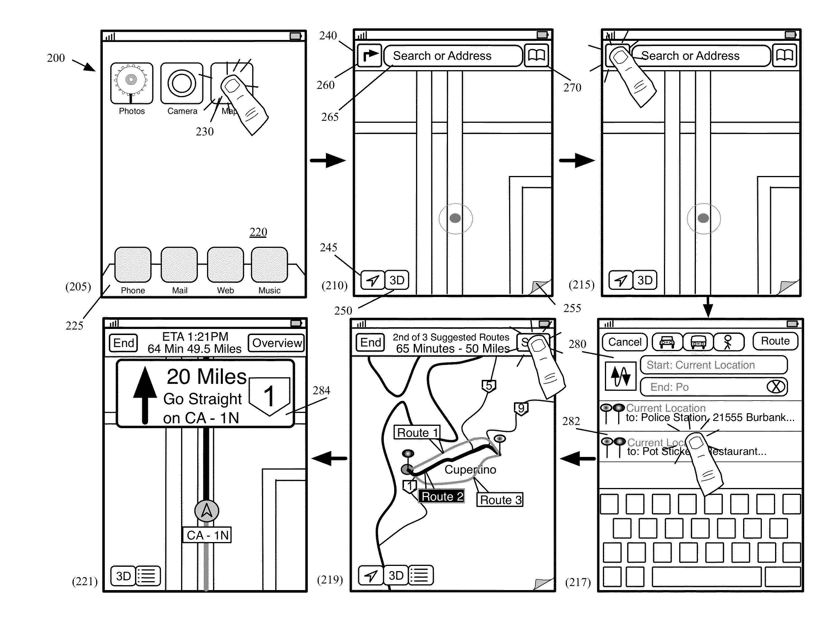 Encoded Representation of Route Data