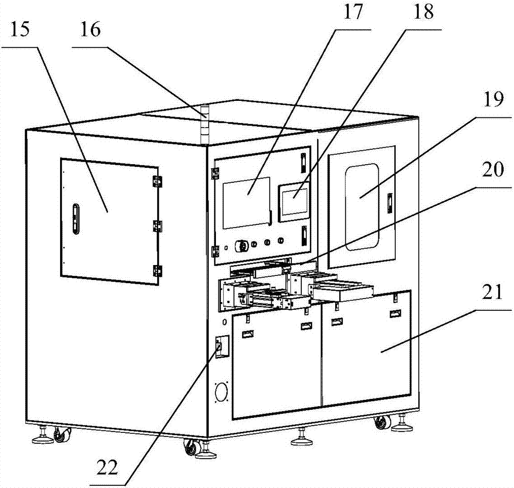 Lithium battery electric leakage testing device and method thereof