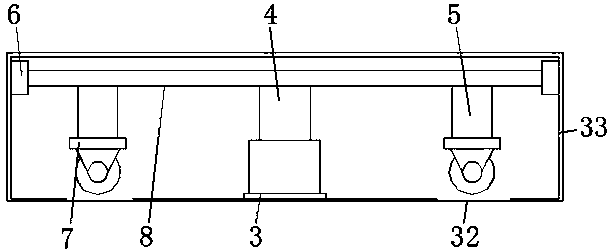 Movable high-low voltage switchgear with monitoring function