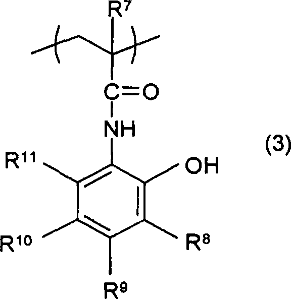 (methyl)acrylamide derivative, polymer, chemically amplified photosensitive resin composition, and method for forming pattern