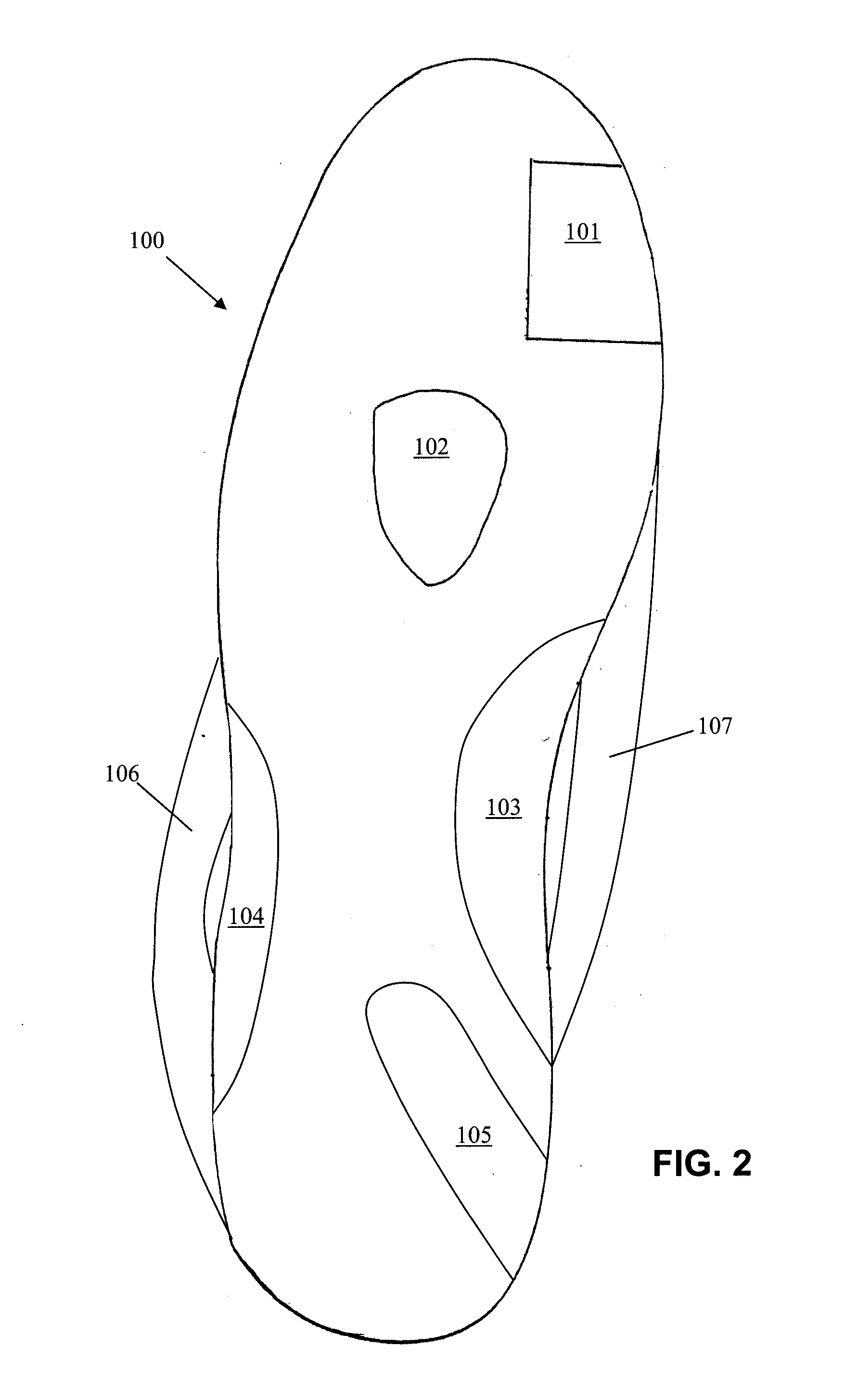 Shoe appliance with an orthopedic device