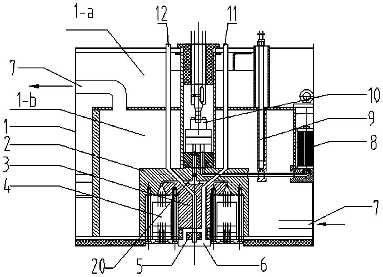 Large-tow continuous silicon carbide fiber preparation device and method