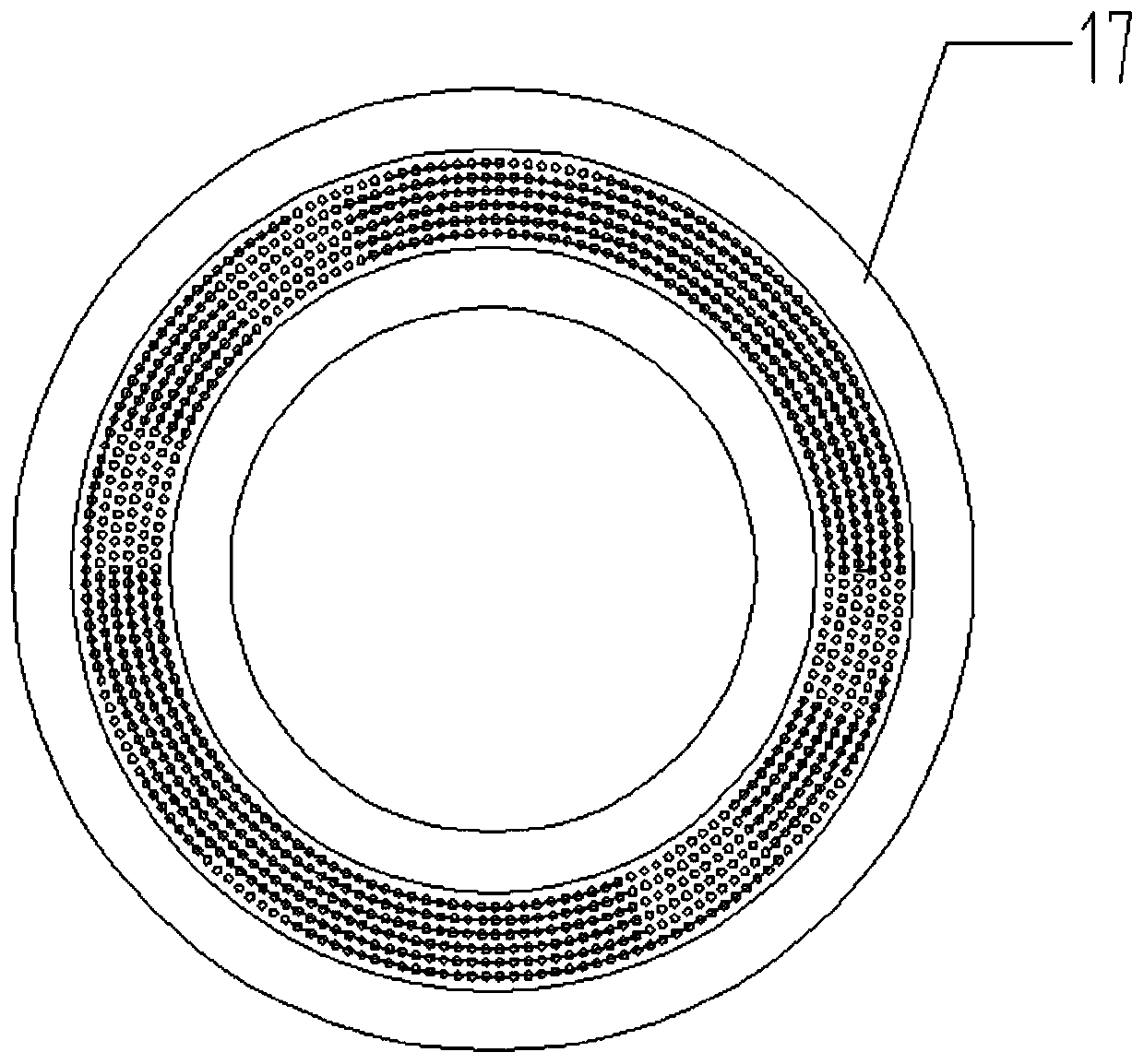 Large-tow continuous silicon carbide fiber preparation device and method