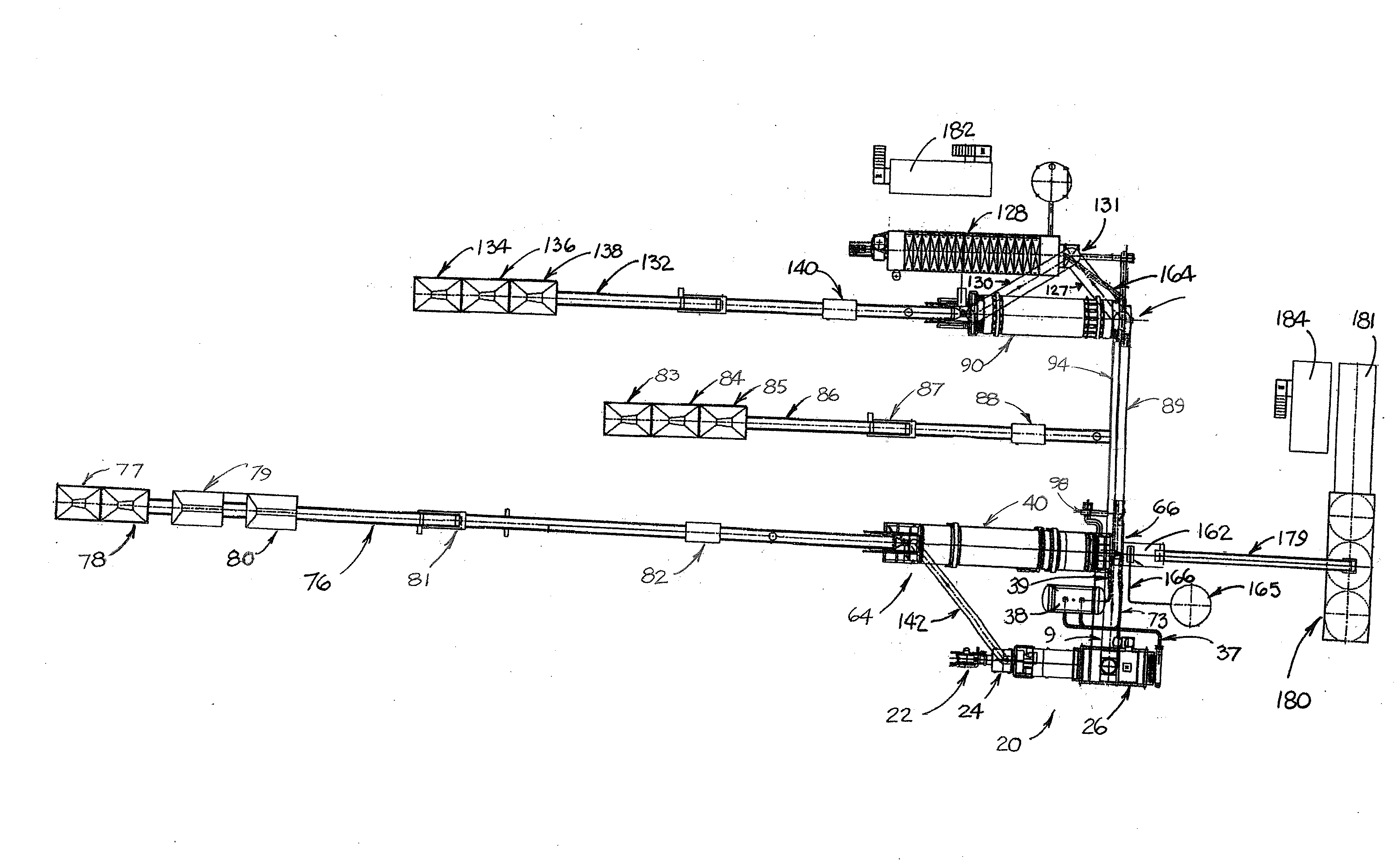 Method and apparatus for making asphalt concrete using aggregate material from a plurality of material streams