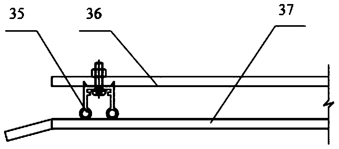 A beneficiation method for dry separation and recovery of iron-bearing useful rocks