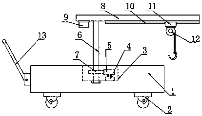 Transfer device for building decoration material production