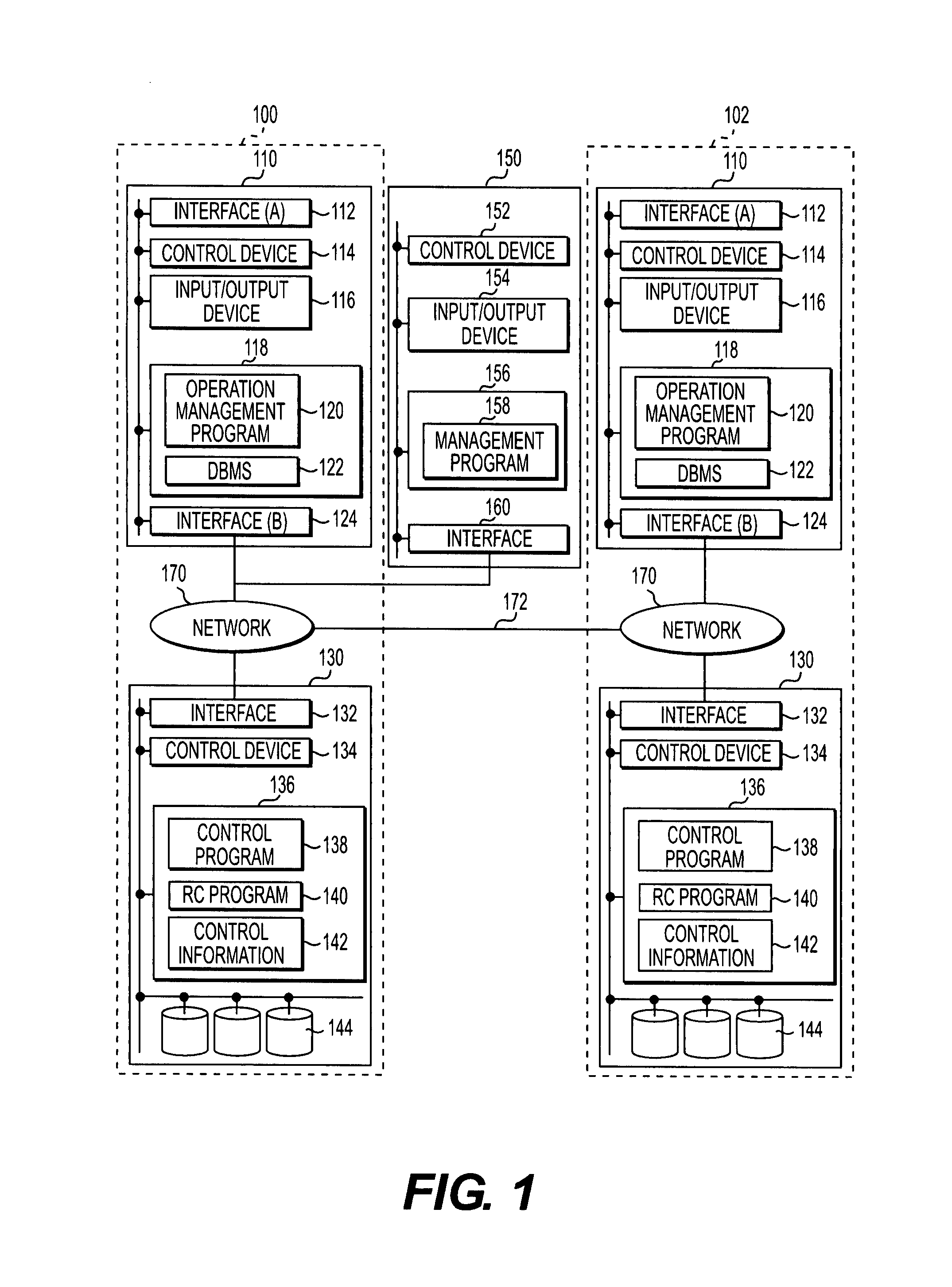 Computer system for recovering data based on priority of the data