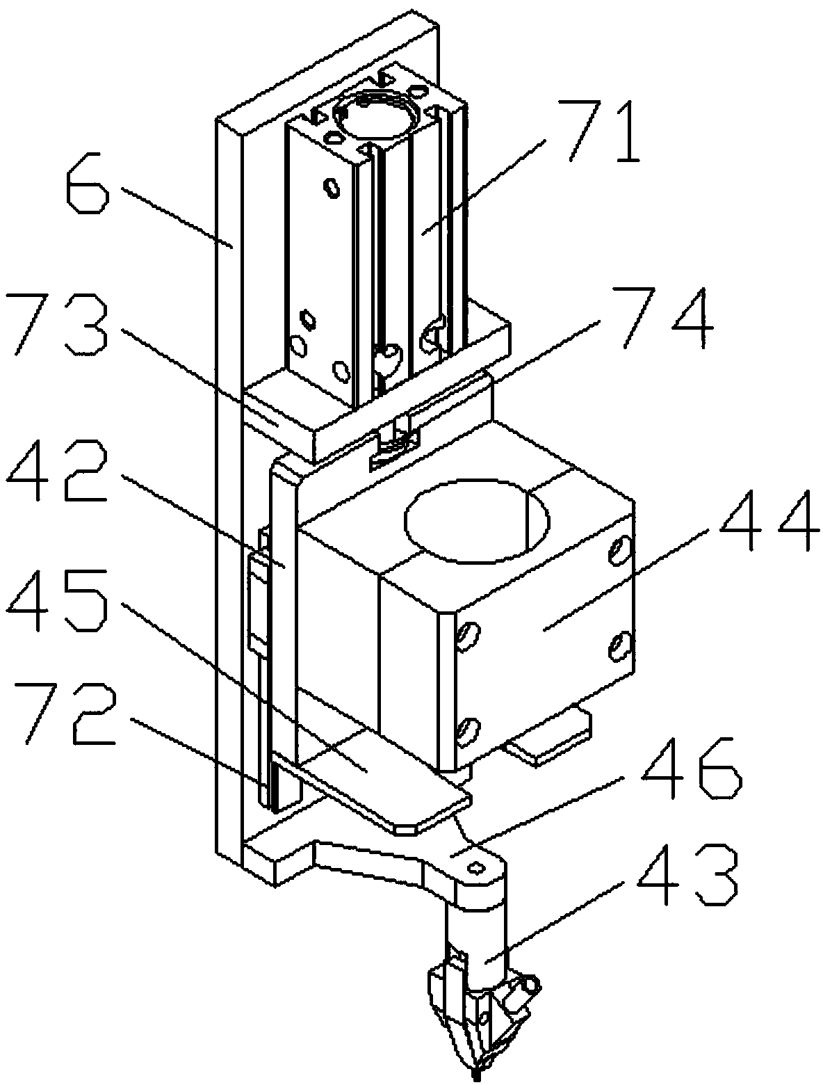 Movable type screw locking tool