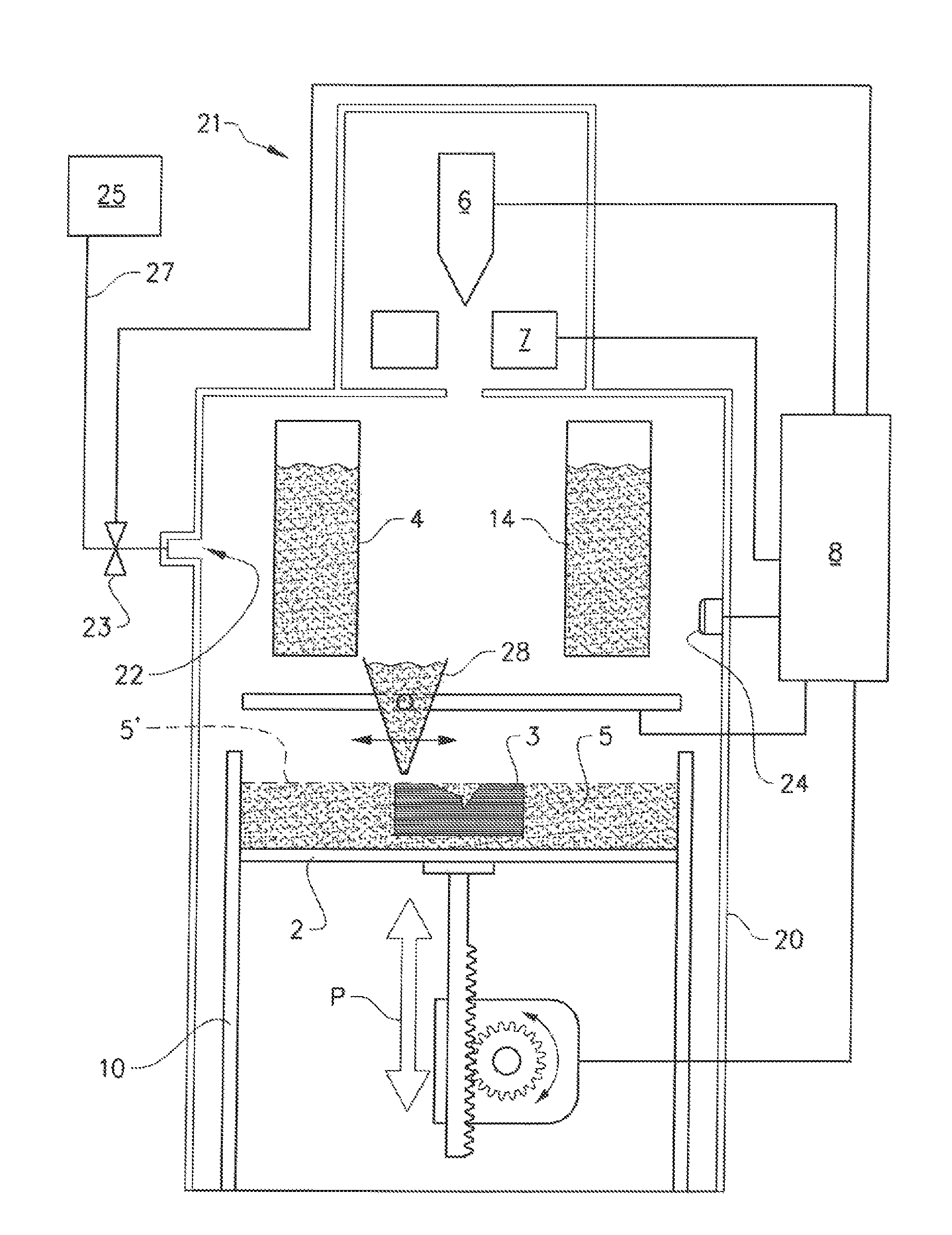 Safety protection method and apparatus for additive manufacturing device