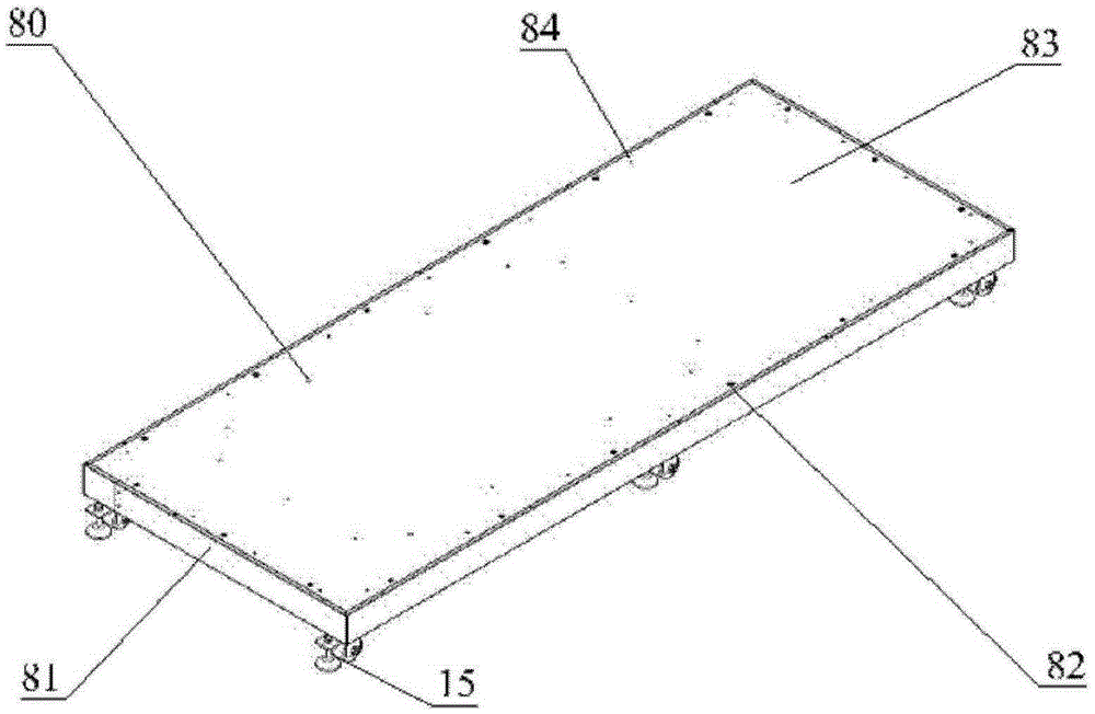 Opto-mechanical separation type dual-cavity excimer laser frame system