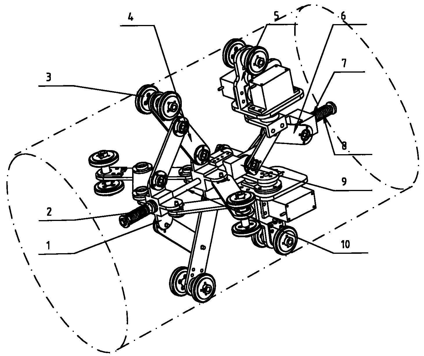 Complex pipeline moving rat