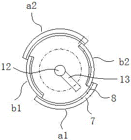 A granary with a rotating silo structure