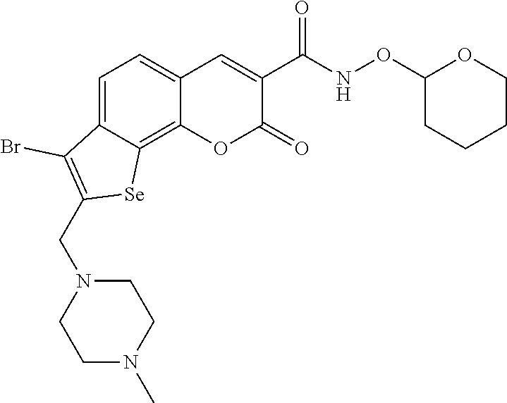 Selenophenochromene hydroxamic acids, preparation and use as angiogenesis inhibitors