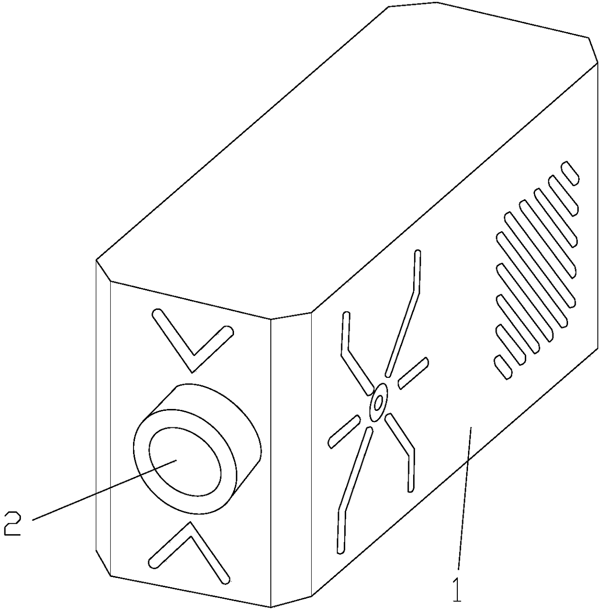 Laser ultrasonic detection device and detection method for large member nondestructive testing