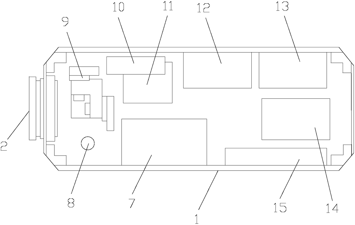 Laser ultrasonic detection device and detection method for large member nondestructive testing