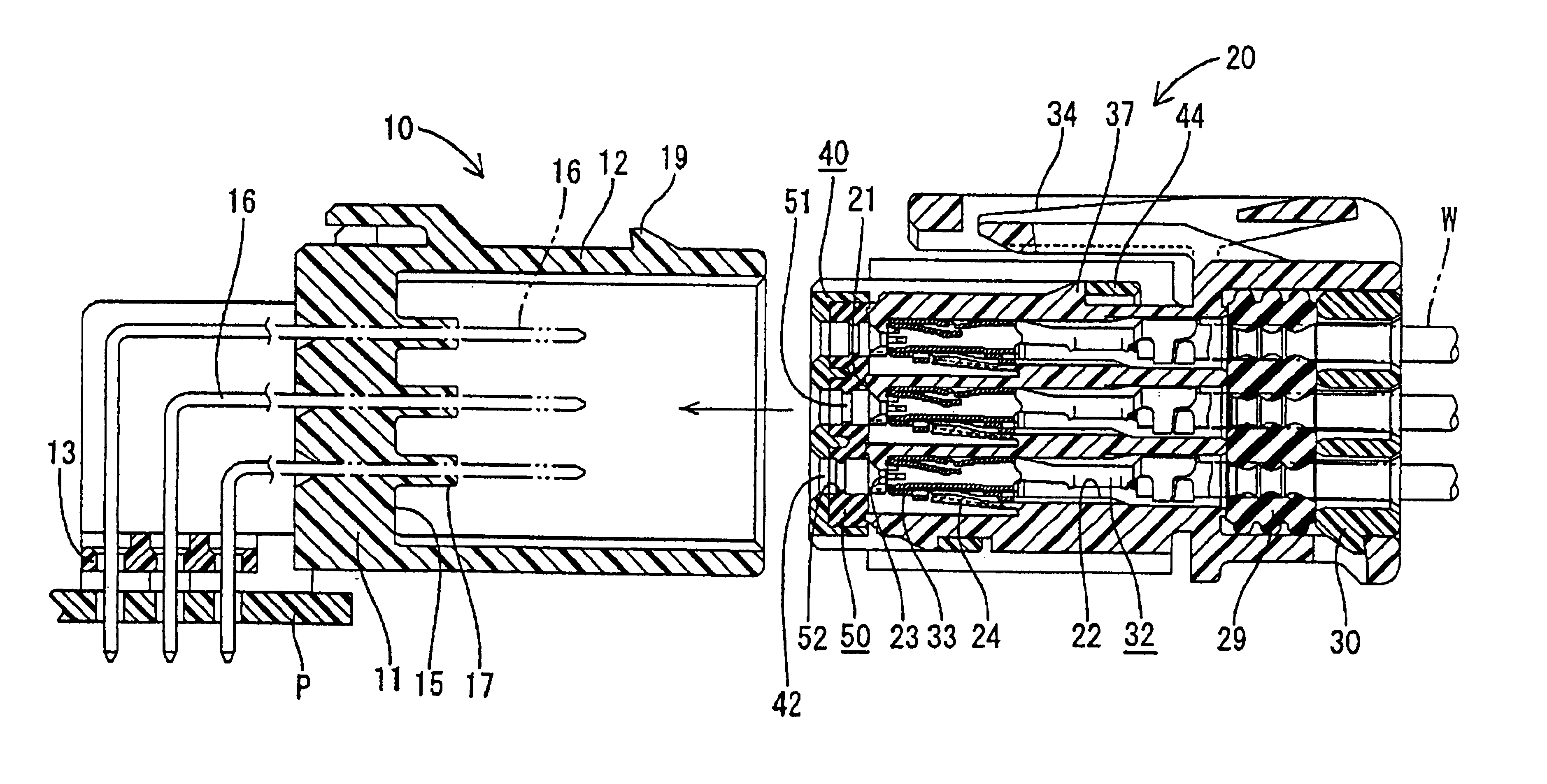 Waterproof connector