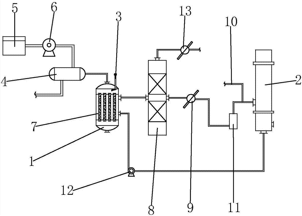 Method for preparing tetrafluoroethane by virtue of trichloroethylene