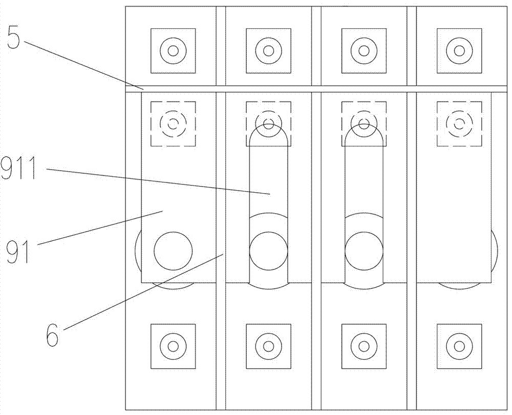 Cable tower beam installation support structure