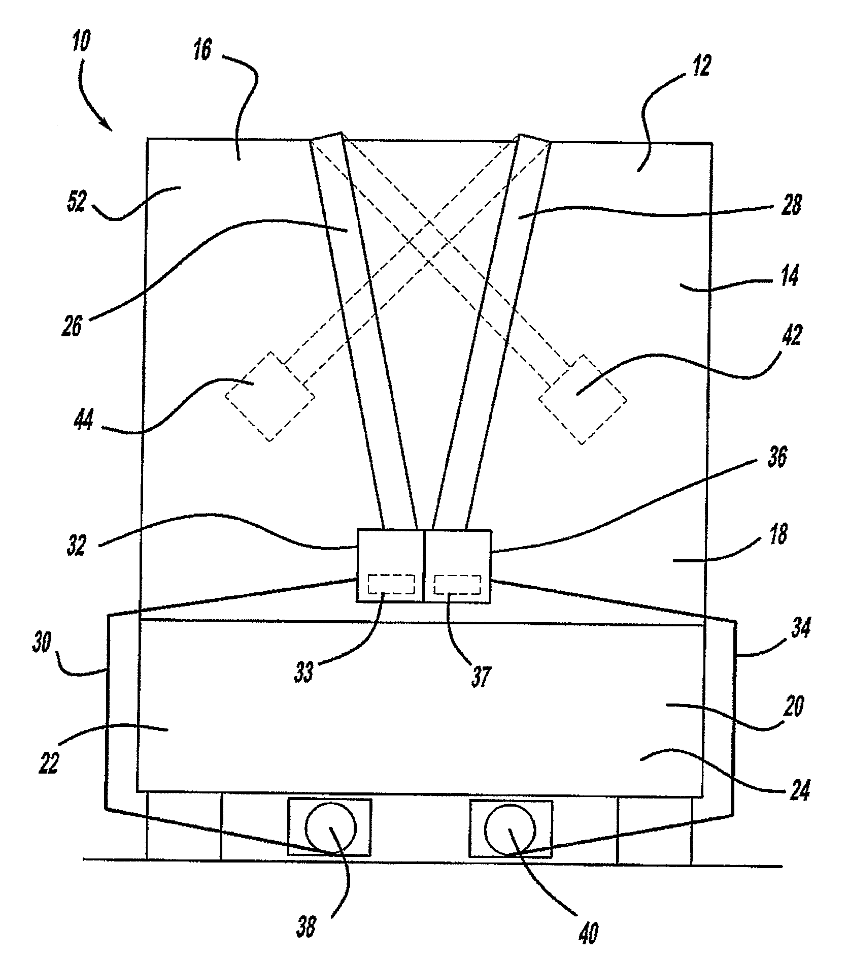 Four Point Seat Belt System