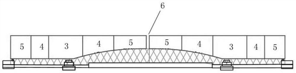 Continuous beam bell mouth friction loss testing method based on karst cave and underground river environment