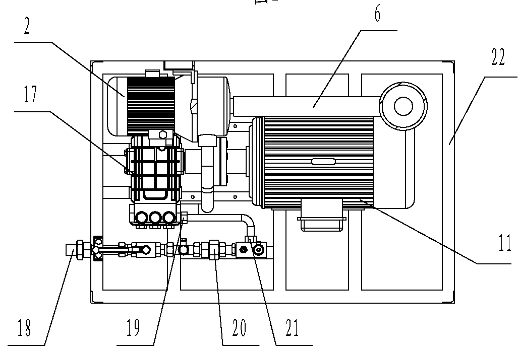 High-pressure water mist fire hydrant pump set