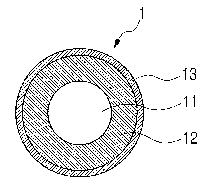 Developing roller, and electrophotographic process cartridge and electrophotographic image forming apparatus comprising the developing roller