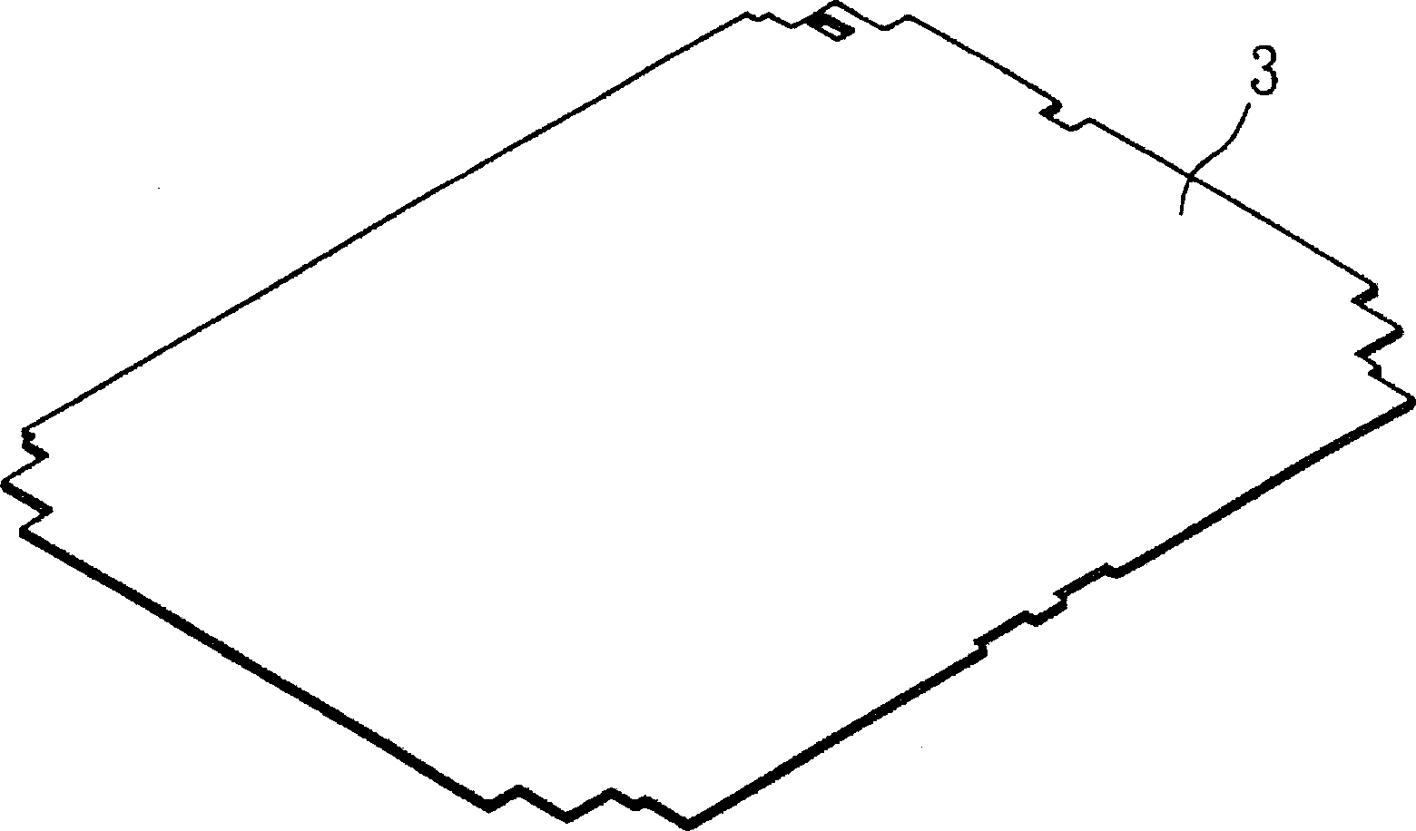 Method for manufacturing metal outer frame for panel display